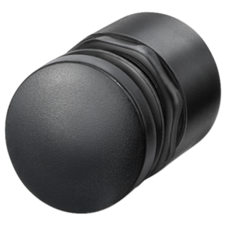 Sealing plug, plastic, black