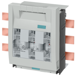 SENTRON, 3NP5 fuse switch disconnector, 3-pole, NH00, 160 A, with adapter