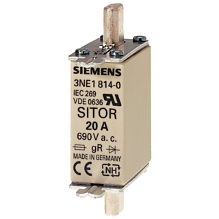 SITOR fuse link, with blade contacts