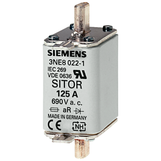 SITOR fuse link, with blade contacts