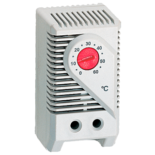 Thermostat NC contact 0 to 60 °C with NC contact