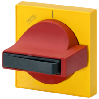 Handle 8UC7, handle red, masking plate yellow, spare part for 8UC7121-8BD15