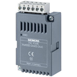RS485 expansion module, plug-in, for 7KM PAC3200 / 4200 / 3VA COM100 / 800