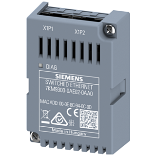 Expansion module Switched Ethernet PROFINET V3, plug-in, for 7KM PAC3200