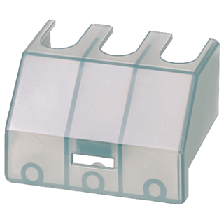 Terminal cover, 3-pole, accessory for main control switch and EMERGENCY OFF switch 3LD2 for 63 A