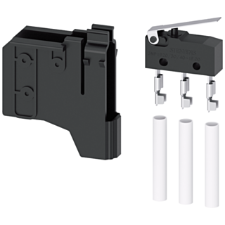 Auxiliary switch, 1 CO, solid-state compatible, for size NH1, NH2, NH3, accessory