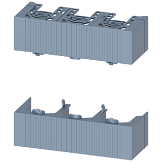 Cable connection cover, for size NH1, accessory