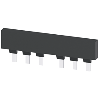 Connection bar for 3-phase busbar, for size NH000, accessory