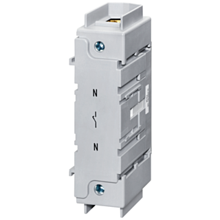 Neutral conductor, leading switch-on for front mounting, accessory