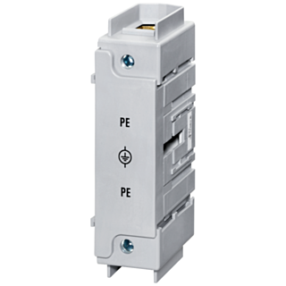 Neutral conductor/PE terminal, through-type, for floor mounting, accessory