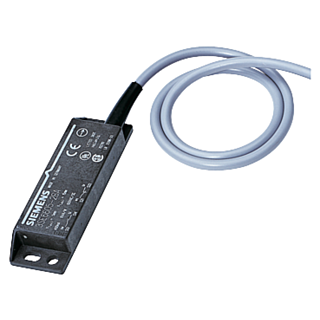 Magnetic switch contact block, 25x88 mm, 2 NC, connection cable 3 m LIYY 4x0.25 mm2
