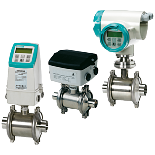 SITRANS FM MAG 1100 F Full-bore electromagnetic flow sensor, sanitary design,...