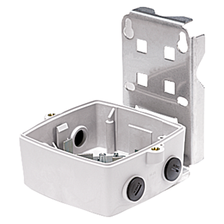 Wall mounting unit, 4x M20 cable glands