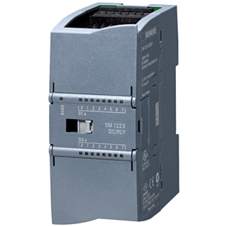SIPLUS S7-1200 SM 1223, DI 8x24 V DC, DQ 8x24 V DC T1 RAIL