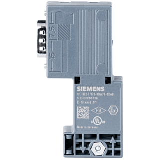 SIMATIC DP, Connection plug for PROFIBUS up to 12 Mbit/s 90° cable outlet, 15.8x 72.2x 36.4 mm (WxHxD), Insulation displacement method FastConnect,...