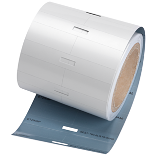 SIMATIC ET 200SP Labeling strips, foil light gray Role of 500 strips