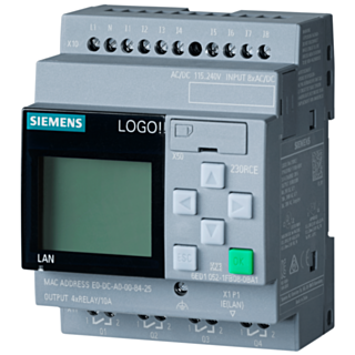 LOGO! 230RCE,logic module, display power supply / I/O: 115 V/230 V/relay
