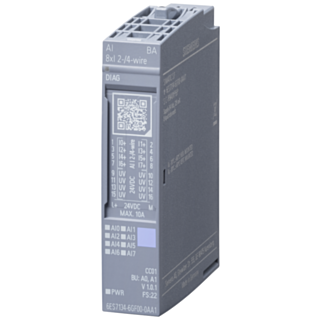 SIMATIC ET 200SP AI 8xI 2-/4-wire BA