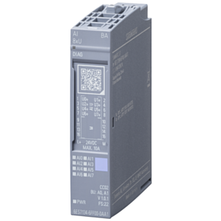 SIMATIC ET 200SP AI 8xU BA