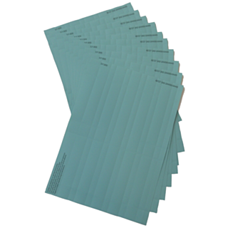 SIMATIC S7-300 Labeling sheets beige For 16-channel modules PU 10