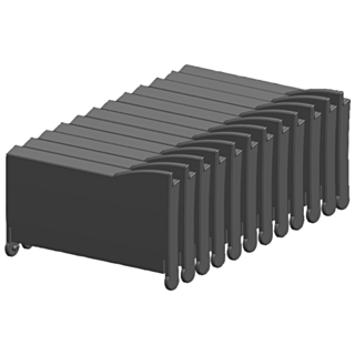 SIMATIC S7-1200 Front covers SM 70 mm PU 6
