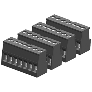 SIMATIC S7-1200 Gold-plated joint block 7 pins, screw For analog SM PU 4