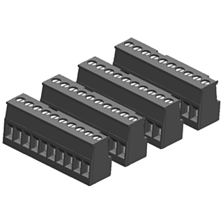 SIMATIC S7-1200 Tin-plated joint block 10 pins, screw PU 4