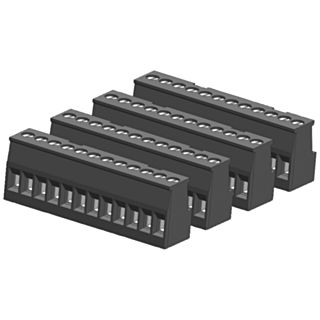 SIMATIC S7-1200 Tin-plated joint block 12 pins, screw PU 4