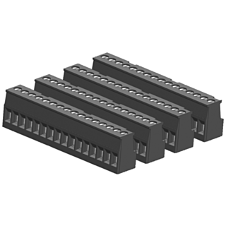 SIMATIC S7-1200 Tin-plated joint block 16 pins, screw PU 4