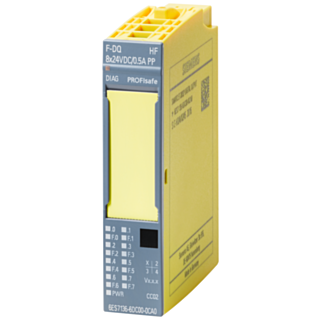 SIPLUS ET 200SP F-DQ 8x24 V DC/0.5 A PP HF OT1 RAIL with conformal coating based on 6ES7136-6DC00-0CA0