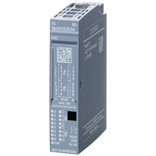 SIMATIC ET 200SP DQ 16x24VDC/0.5A BA