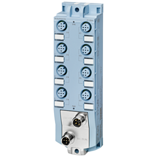 SIMATIC ET 200AL, IO-Link, DQ 8x 24 V DC/2 A, 8x M12, Degree of protec