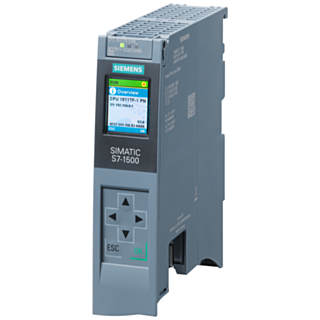 SIMATIC S7-1500T, CPU 1511TF-1 PN, central processing unit with work m