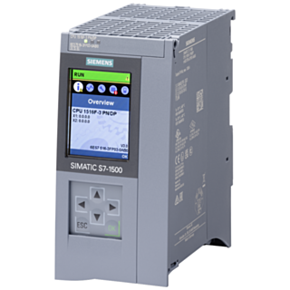 SIMATIC S7-1500F, CPU 1516F-3 PN/DP, central processing unit with work