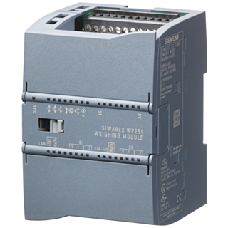SIWAREX WP251 calibratable weighing electronic for batching and filling process (1 channel) for strain gauge load cells / full bridges (1-4 mV/V) f...