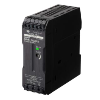374168-Book type power supply, Pro, 30 W, 12 VDC, 2.5A, DIN rail mount