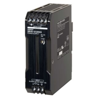 374869-Book type power supply, Pro, 120 W, 24VDC, 5A, DIN rail mountin