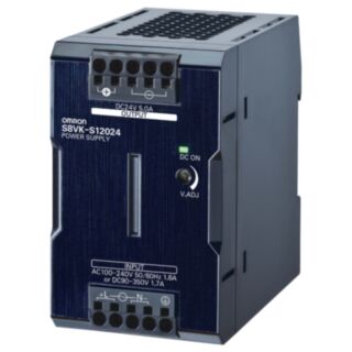 669511-Book type power supply, 120 W, 24VDC, 5A, DIN rail mounting, Pu