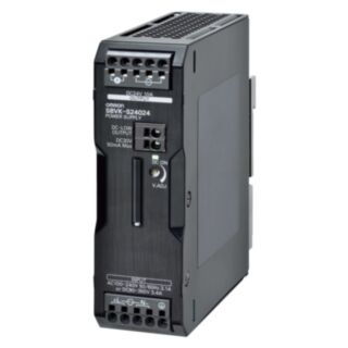 672485-Book type power supply, 240 W, 24 VDC, 10 A, DIN rail mounting,