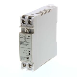 324849-Power supply, plastic case, 22.5 mm wide DIN rail or direct pan