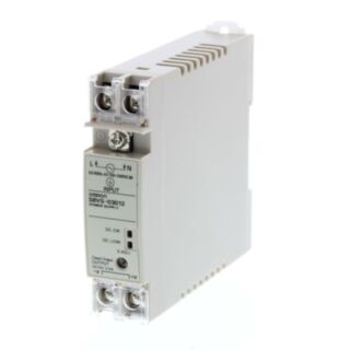 323512-Power supply, plastic case, 22.5 mm wide DIN rail or direct pan