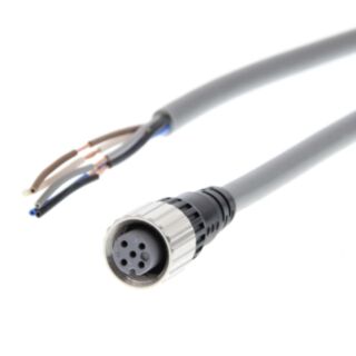 107769-Sensor cable, M12 straight socket (female), 5-poles, A coded, P