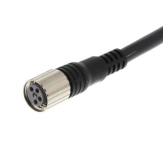 107537-Sensor cable, M8 straight socket (female), 4-poles, PVC standar