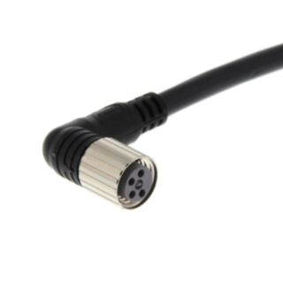 107623-Sensor cable, M8 right-angle socket (female), 4-poles, PVC robo