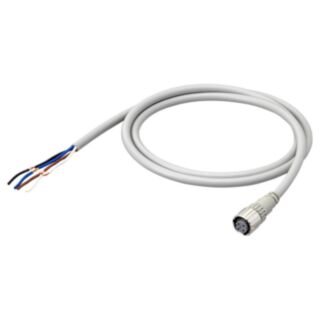 237197-Sensor cable, Smartclick M12 straight socket (female), 4-poles,