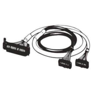 Kabel für 2* XW2_-20_ Klemmblöcke, Verdrahtung: parallel, FCN40p. auf 2xMIL20p., 100cm