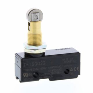 382404-General purpose basic switch, panel mount roller plunger, SPDT,