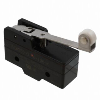 151808-General purpose basic switch, hinge roller lever, SPDT, 15A, dr