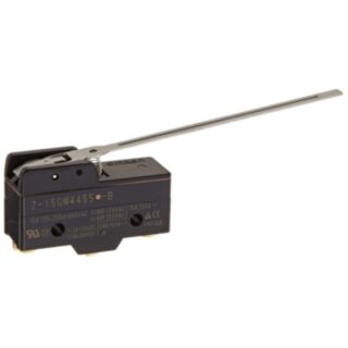 149618-General purpose basic switch, long hinge lever, SPDT, 15 A, dri