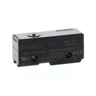 382405-General purpose basic switch, pin plunger, SPDT, 15 A, solder t
